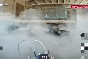 Video UAV phá hủy hoàn toàn xe tăng M-55S ở hướng Zaporozhye