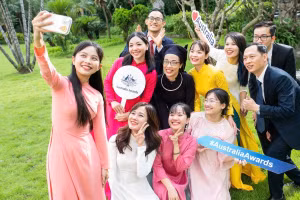 Các sinh viên nhận học bổng Chính phủ Australia năm 2025