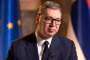 Tổng thống Serbia Aleksandar Vučić.
