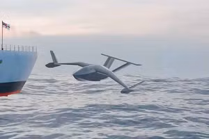 Drone lướt biển đầu tiên thế giới âm thầm hạ mục tiêu ở tốc độ 200 km/h