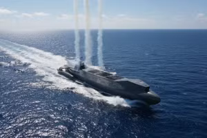 Hình ảnh minh họa con tàu (Ảnh chụp qua Weibo)