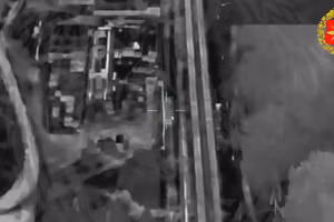 Video UAV Geran-2 tập kích đoàn tàu chở hàng phục vụ quân đội Ukraine