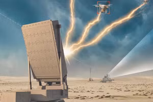 Ảnh minh họa về một loại vũ khí vi sóng.