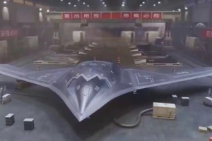 Máy bay ném bom hạt nhân thế hệ mới của Trung Quốc H-20.