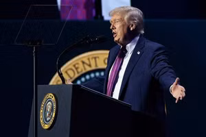 Tổng thống Mỹ Donald Trump.