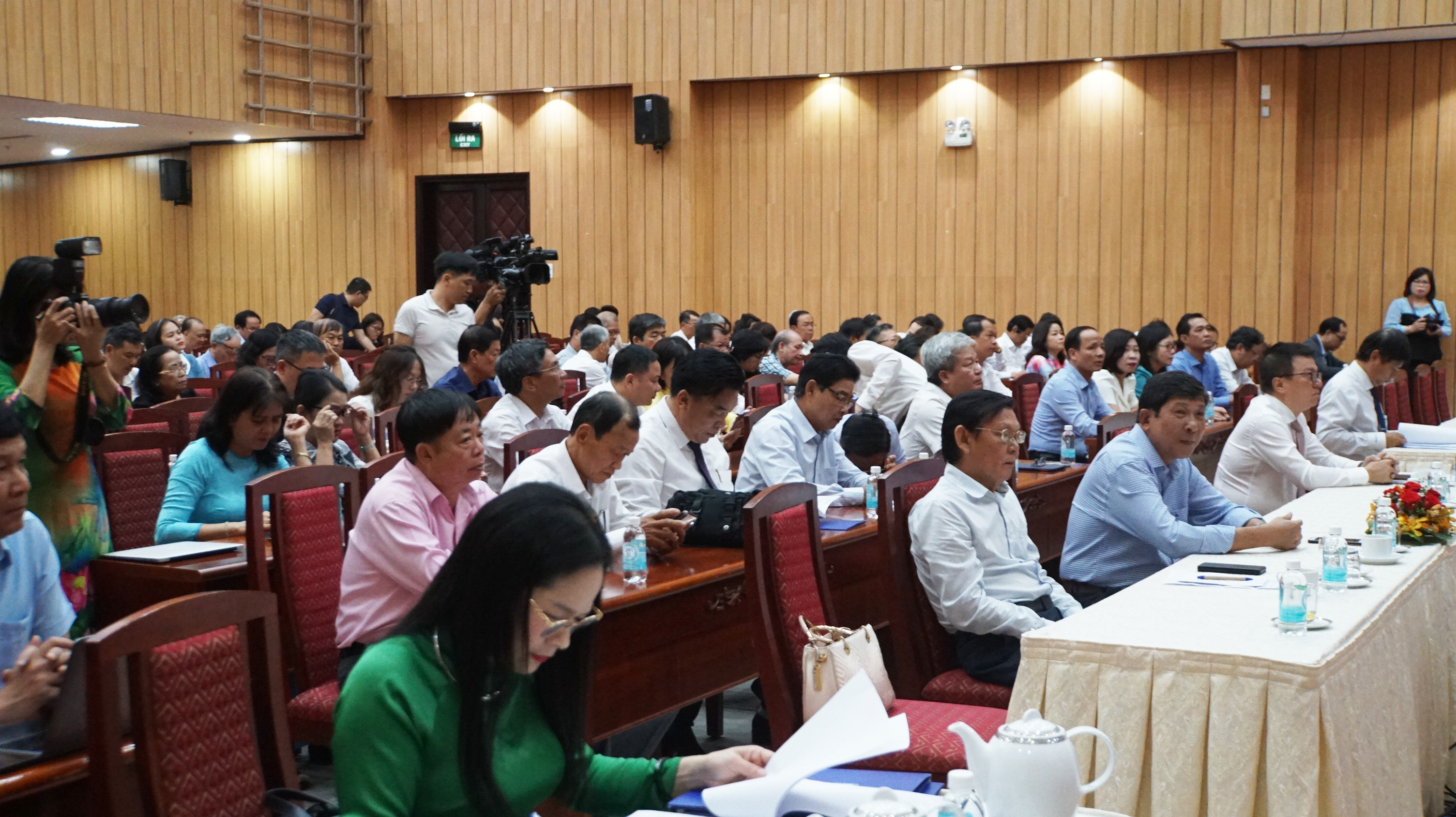 Các đại biểu dự hội nghị Sơ kết 3 năm triển khai thực hiện Quyết định số 558. Ảnh: Mạnh Tùng Các đại biểu dự hội nghị Sơ kết 3 năm triển khai thực hiện Quyết định số 558. Ảnh: Mạnh Tùng