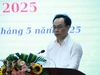 Thứ trưởng Bộ GD&ĐT Hoàng Minh Sơn phát biểu tại Hội nghị. Ảnh DĐ