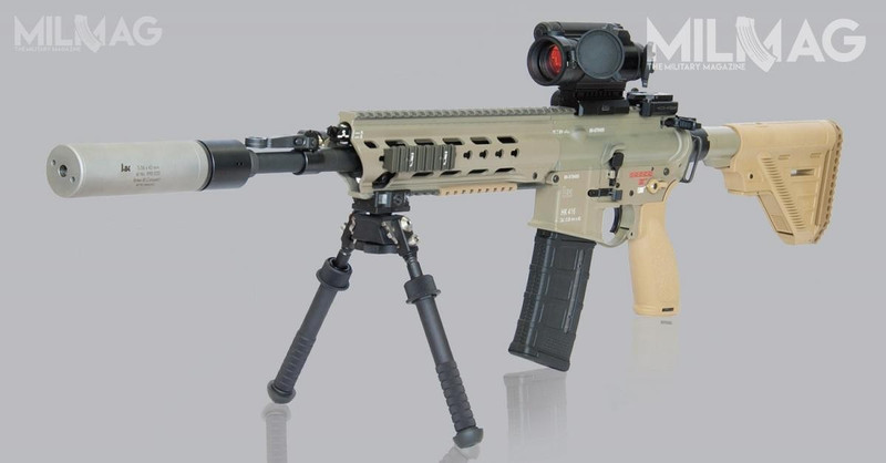 G95 dựa trên HK416 và có thân kim loại thay vì polymer, giúp giải quyết vấn đề quá nhiệt và giảm độ chính xác. Ngoài ra, súng trường còn được trang bị một số cải tiến, bao gồm hệ thống ngắm từ nhà sản xuất Raytheon Elcan của Canada. g95-02.jpg