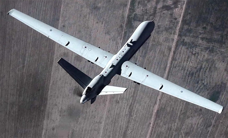 Tính năng chính của MQ-9B Protector là hệ thống vũ khí tích hợp từ công ty BAE Systems của Anh, cho phép sử dụng bom hàng không Paveway IV đã được cải tiến và tên lửa đa năng Brimstone 2. 20240109-uk-reaper-uk-ministry-of-defence-crown-copyright-2024-2.jpg