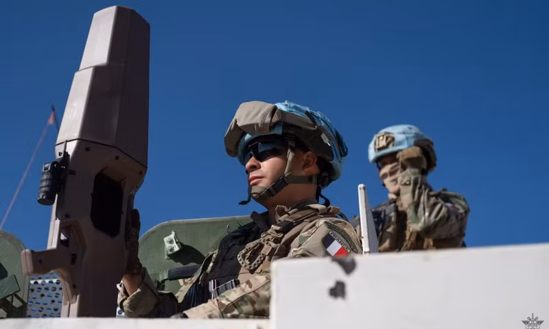 Tại căn cứ này, Quân đội Pháp đã huấn luyện Lực lượng vũ trang Iraq như một phần của sứ mệnh quốc tế chống lại nhóm khủng bố IS. frenchsoldiers.jpg