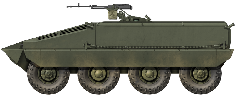 Các nhà thiết kế muốn buộc chiếc xe bánh hơi có khả năng quay tại chỗ như xe tăng: tức là bánh xe ở phía đối diện sẽ phải "đóng băng" như dải xích. Nhưng thiết kế "khó nhằn" như vậy chắc chắn sẽ phá hủy khung gầm trong thời gian ngắn. bmp-k-64cupolatxt.png