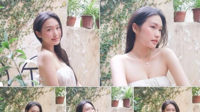 'Mẹ bỉm' Doãn Hải My tự tin diện váy cúp ngực quyến rũ