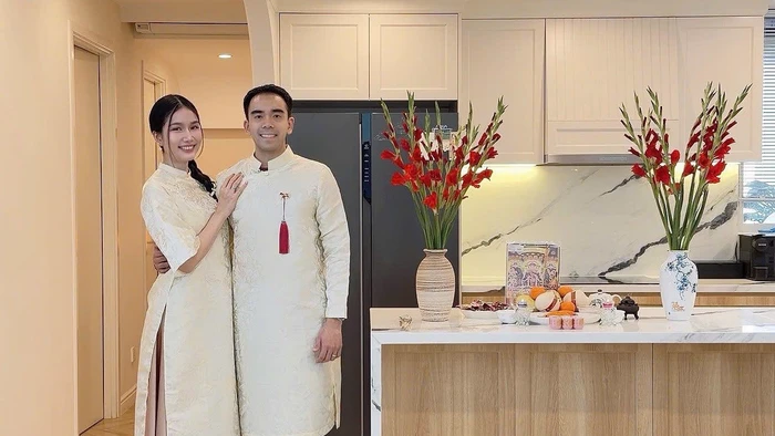 Sao Việt trổ tài bày mâm cỗ tinh tế, sắc màu cúng ông Công ông Táo