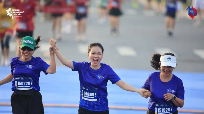 Giải đi bộ, chạy bộ "Tự hào Thành phố tôi yêu" hồi giữa tháng 6/2025 tại TPHCM. Ảnh minh họa: BTC