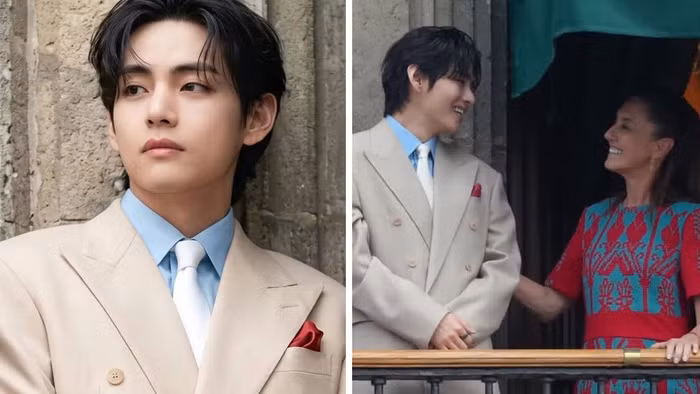 V (BTS) khiến trái tim hàng nghìn người dân Mexico tan chảy