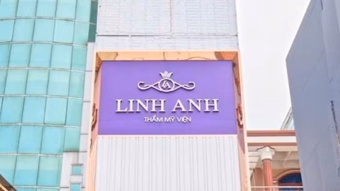 Thẩm mỹ Linh Anh Region bị phạt 140 triệu đồng, đình chỉ hoạt động 12 tháng. Ảnh: ITN.