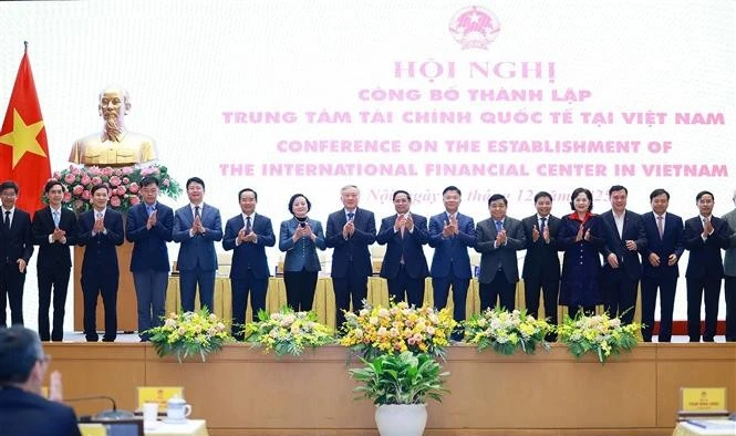 Thủ tướng chủ trì Hội nghị công bố thành lập Trung tâm Tài chính quốc tế 