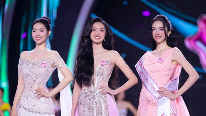 Top 3 Hoa hậu Việt Nam lan tỏa hình ảnh đẹp chào mừng Đại hội Đảng lần thứ XIV