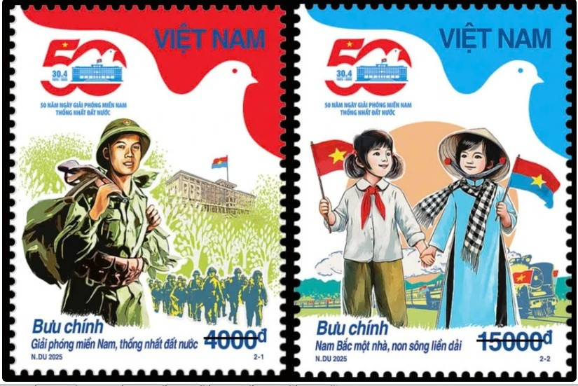 Bộ tem là lời tri ân gửi cho các thế hệ cha anh đã không tiếc máu xương, tuổi xuân cống hiến cho độc lập, tự do của Tổ quốc