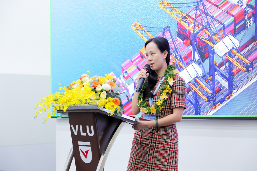 ThS Bùi Phạm Lan Phương – Phó Hiệu trưởng Trường ĐH Văn Lang. (Ảnh: VLU) img-8814.jpg