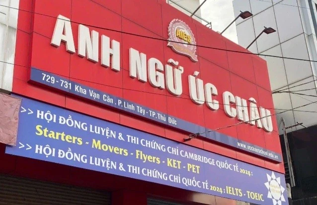 Công an TPHCM vẫn chưa nhận được đơn tố cáo của phụ huynh về vụ Trung tâm Anh ngữ Úc Châu.