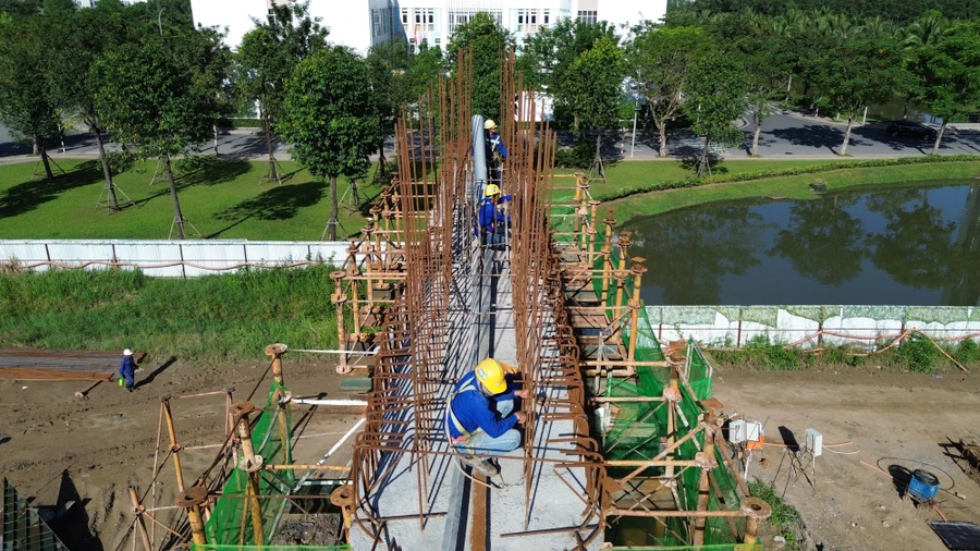 TPHCM yêu cầu ngay trong tháng 2, các địa phương phải bàn giao 100% mặt bằng sạch cho chủ đầu tư để thi công dự án đường Vành đai 3. (Ảnh: M.Q)