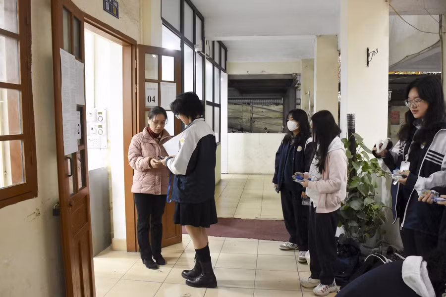 Các khâu liên quan đều được nhà trường chuẩn bị chu đáo