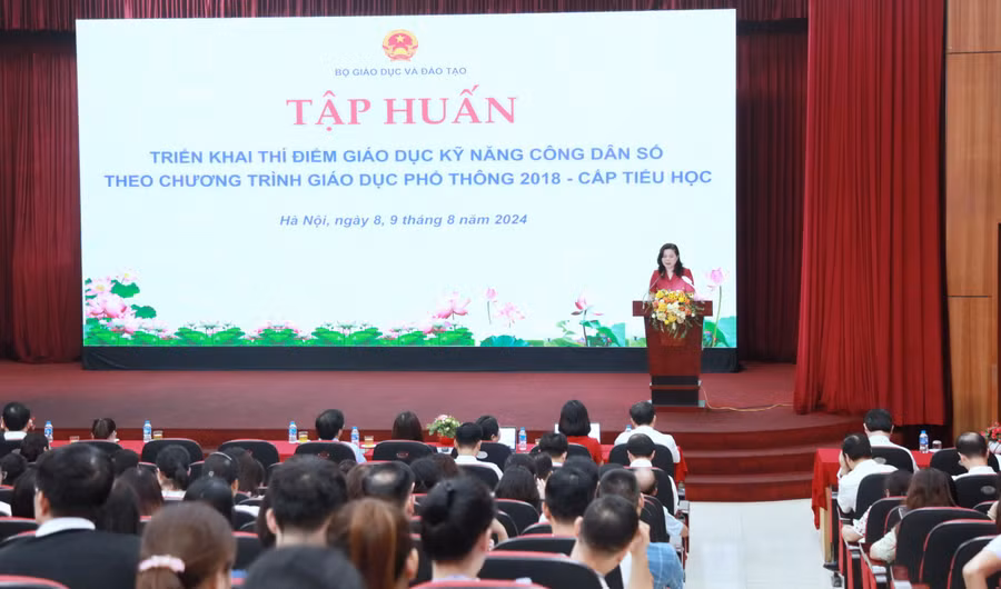 Quang cảnh lễ khai mạc.