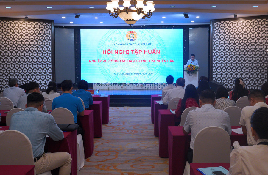 Công đoàn Giáo dục Việt Nam tập huấn Ban Thanh tra nhân dân