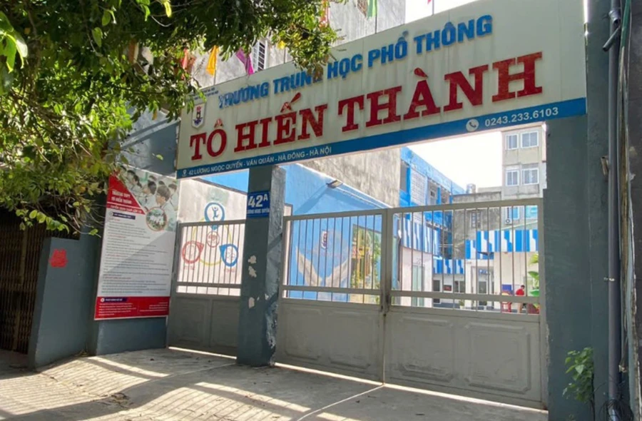 Trường THPT Tô Hiến Thành.