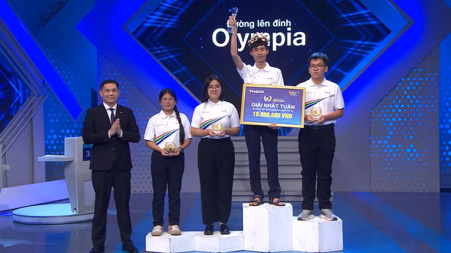 Nguyễn Đức Anh giành nguyệt quế trận thi tuần Olympia năm thứ 26.