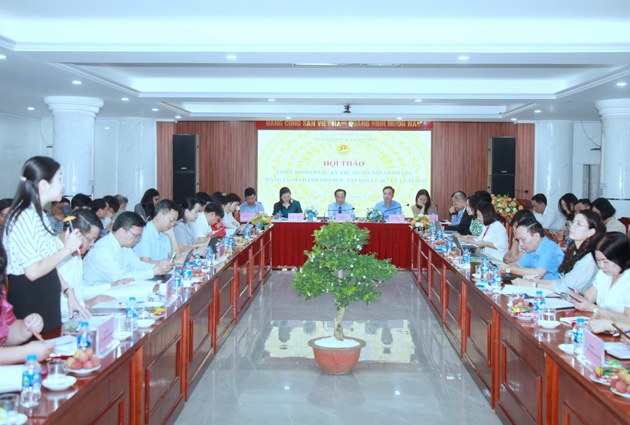 Quang cảnh hội thảo.