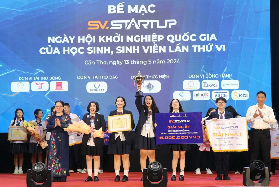Ngày hội lan tỏa tinh thần khởi nghiệp cho học sinh, sinh viên.