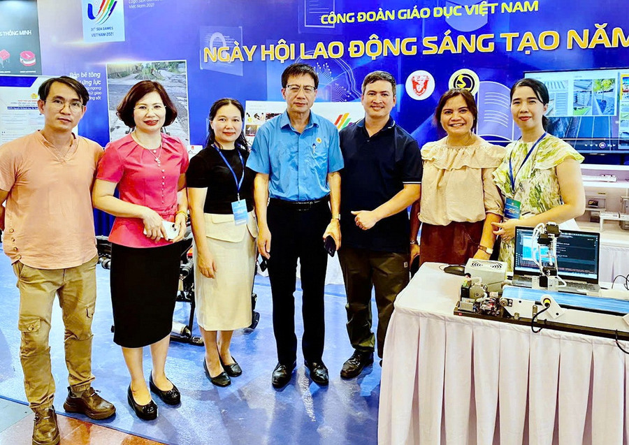 Công đoàn Giáo dục Việt Nam tham gia Ngày hội lao động sáng tạo năm 2025.