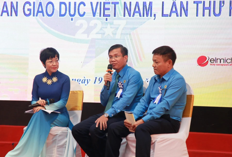 PGS.TS. Nguyễn Duân, Chủ tịch Công đoàn Đại học Huế chia sẻ về những niềm vui khi tham gia hoạt động công đoàn.