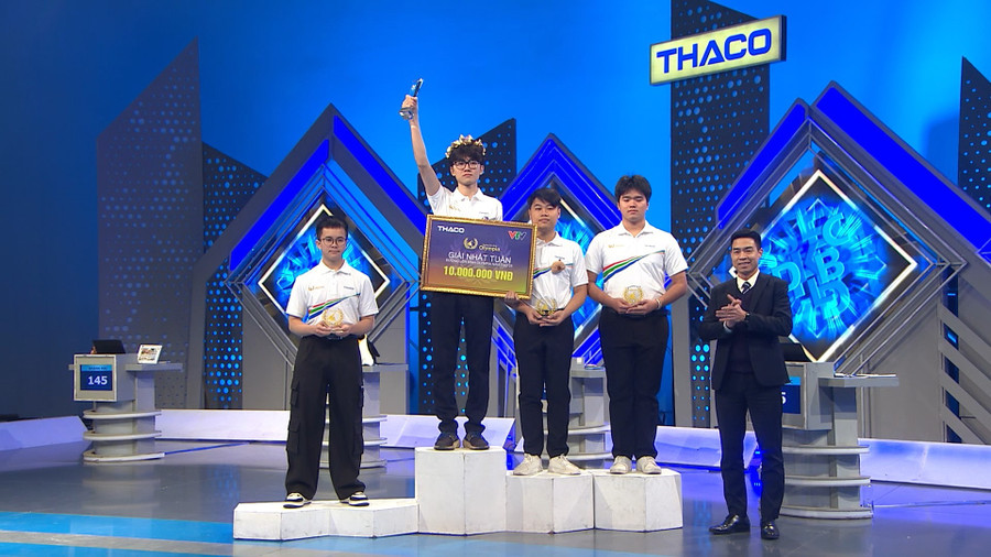 Đỗ Xuân Thái giành chiến thắng trong trận thi tuần Olympia.