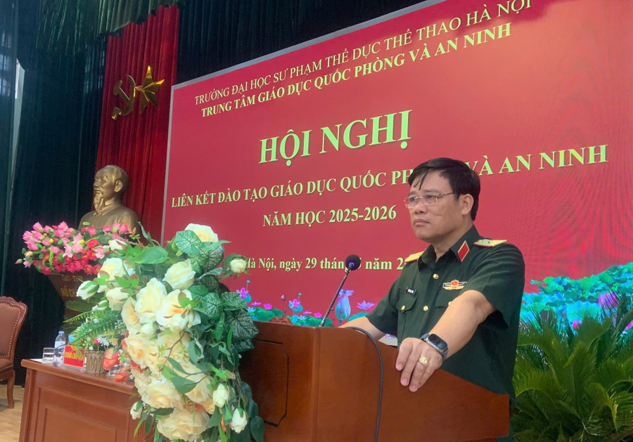 Vụ trưởng Trần Ngọc Thanh phát biểu tại hội nghị. tran-ngoc-thanh.jpg