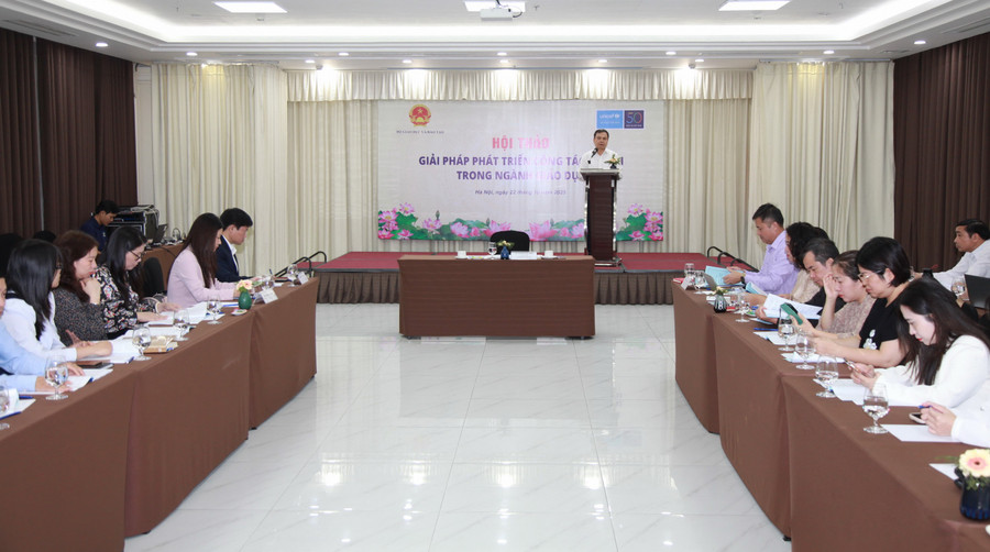 Quang cảnh hội thảo.