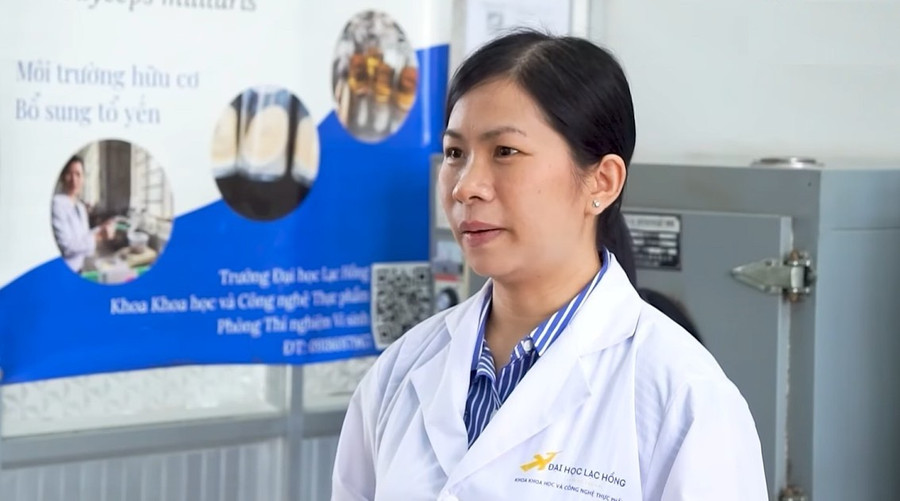 Nữ giảng viên Đoàn Thị Tuyết Lê. Ảnh: NTCC