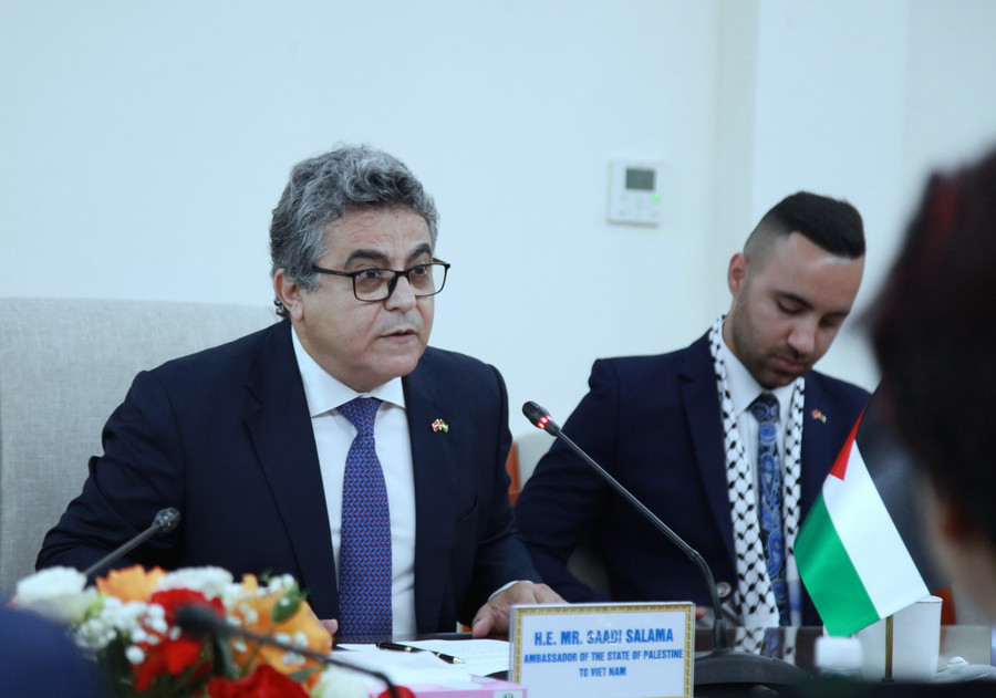 Ông Saadi Salama - Đại sứ Nhà nước Palestine tại Việt Nam. img-0149.jpg