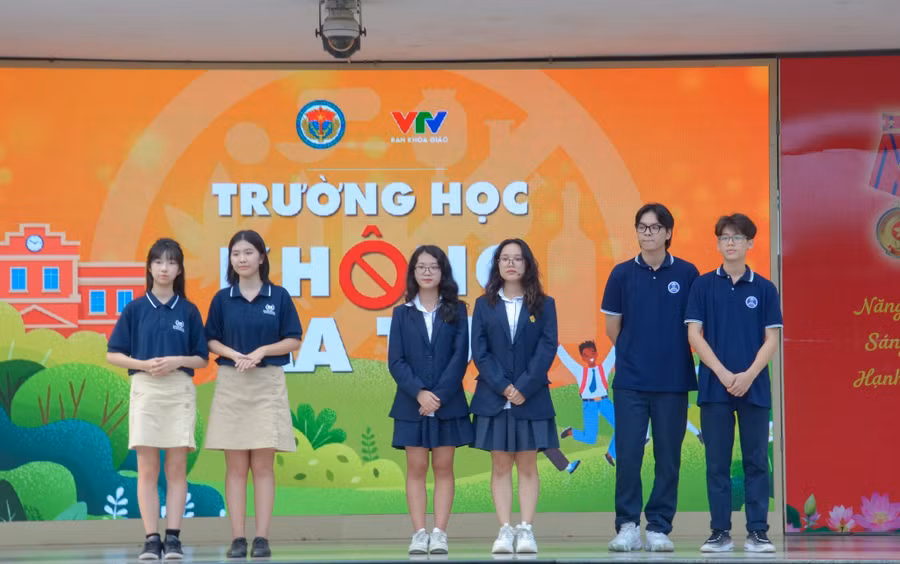 Cuộc thi Trường học không ma túy thúc đẩy học sinh, sinh viên sống tích cực, có trách nhiệm trong xây dựng môi trường học tập an toàn, lành mạnh.