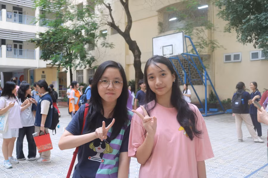 Thí sinh thi vào lớp 10 Trường THPT chuyên Đại học Sư phạm năm 2024.