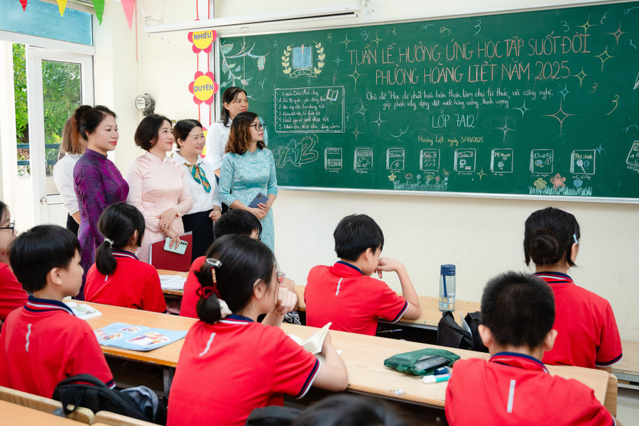 Tuần lễ hưởng ứng học tập suốt đời diễn ra với nhiều hoạt động phong phú. bap-2159.jpg