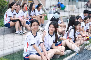 Hà Nội hiện có 35 trường công lập chất lượng cao. Ảnh: Đình Tuệ.