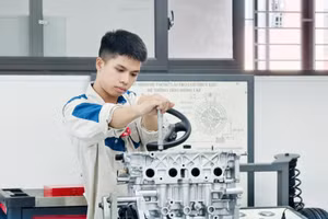 Đầu tư đồng bộ cơ sở vật chất để nâng chất lượng đào tạo nghề