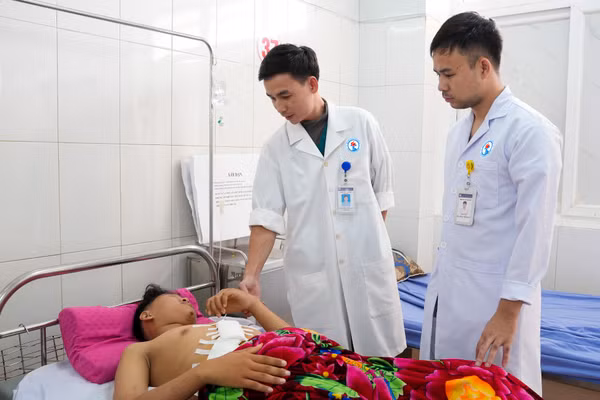 Bệnh nhân hồi phục tốt sau ca phẫu thuật.
