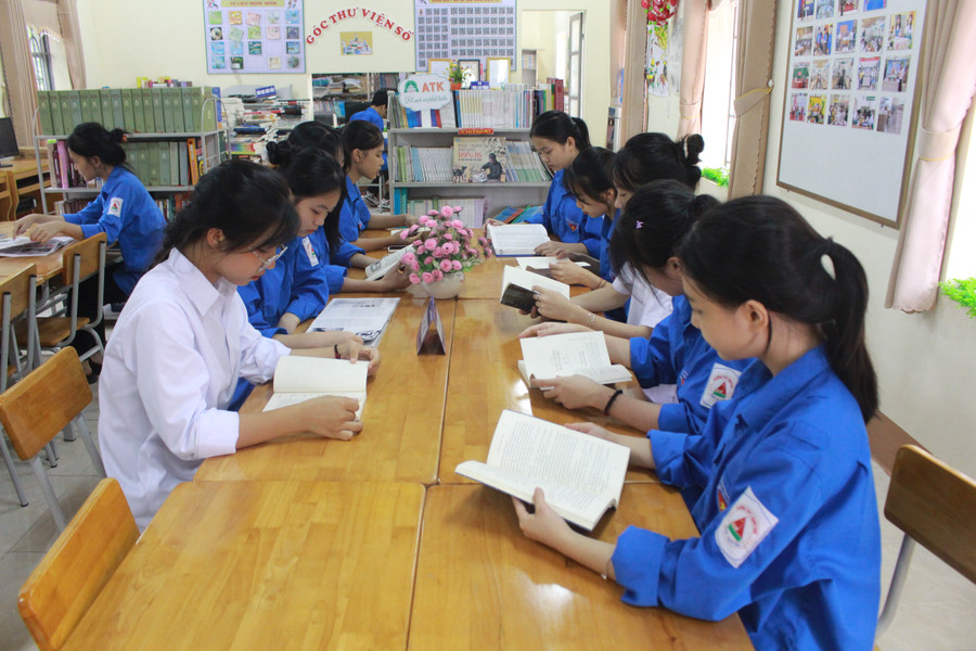 Phong trào lan tỏa tri thức đến cho học sinh vùng khó đã và đang mang lại những hiệu quả rõ nét. img-6388.jpg