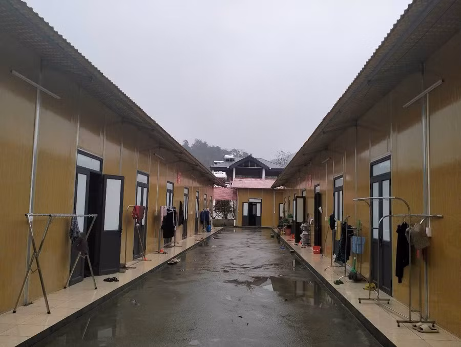 Công trình Nhà ở công vụ Trường THCS & THPT Bình Trung, xã Nghĩa Tá, tỉnh Thái Nguyên.