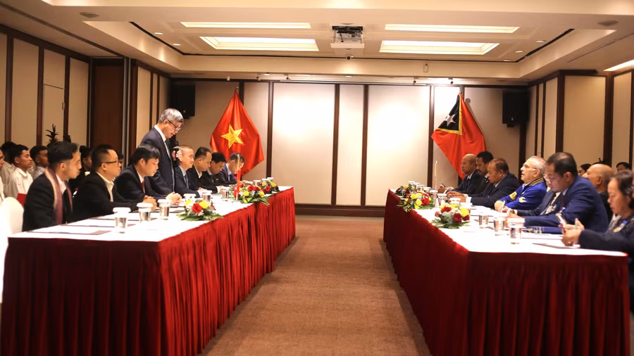 Tổng thống José Ramos-Horta ghi nhận đóng góp của Đại học Thái Nguyên trong đào tạo nguồn lực chất lượng cao cho Timor-Leste.