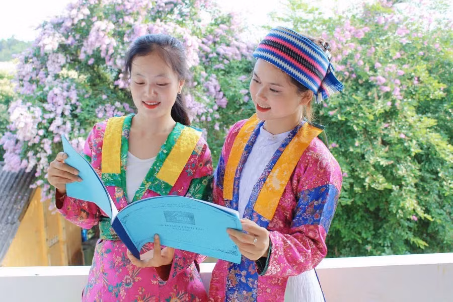 Sinh viên Phân hiệu Đại học Thái Nguyên tại tỉnh Hà Giang.